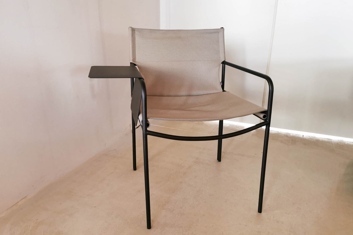 Outdoor-Armlehnstuhl Pool inkl. Tablett von KFF